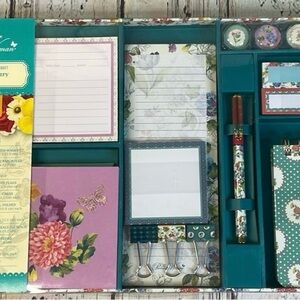 The Pioneer Woman Floral Stationery Set - Teal, Pink, Purple